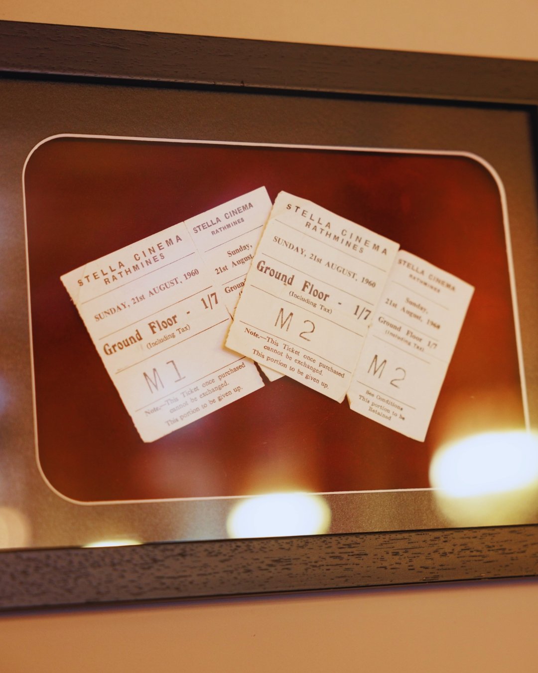 Stella Tickets 1960