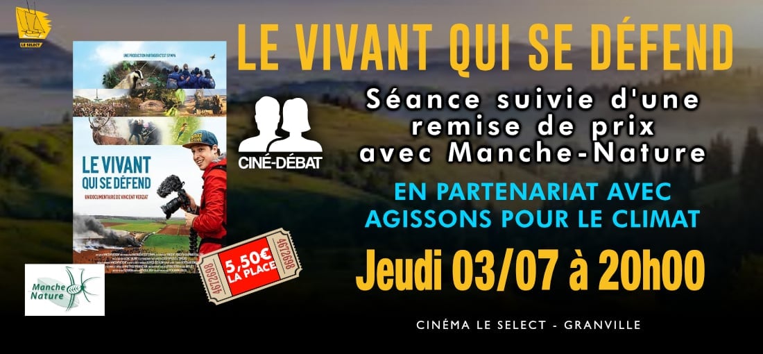CINÉ-DÉBAT : LE VIVANT QUI SE DÉFEND