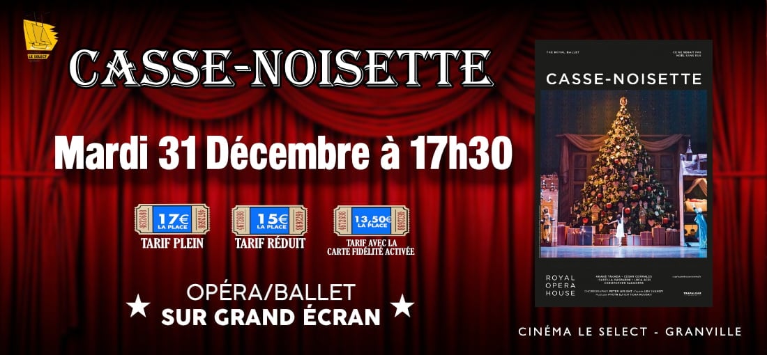 OPÉRA SUR GRAND ÉCRAN: CASSE-NOISETTE