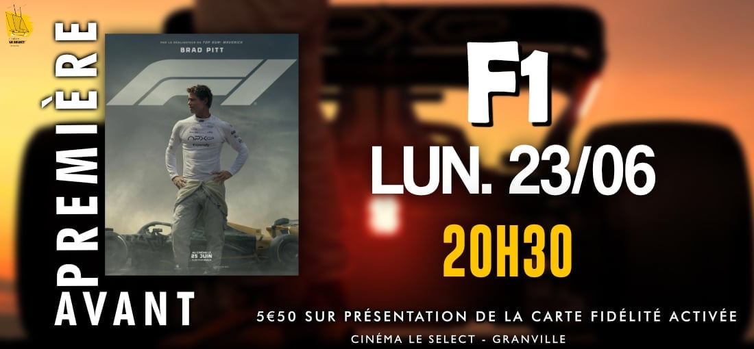 AVANT-PREMIÈRRE: F1