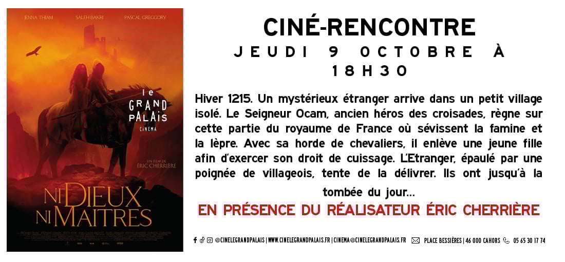 Ni Dieux, Ni Maîtres - en présence du réalisateur Éric Cherrière