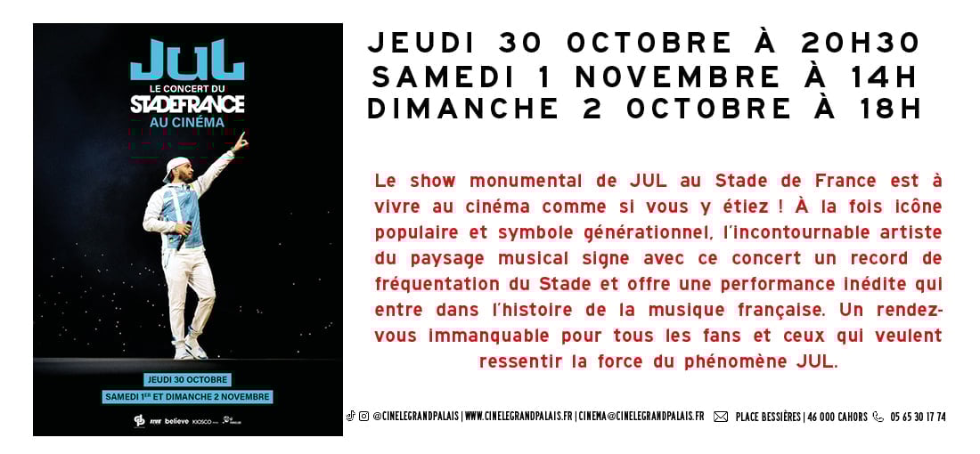 LE CONCERT DE JUL AU STADE DE FRANCE