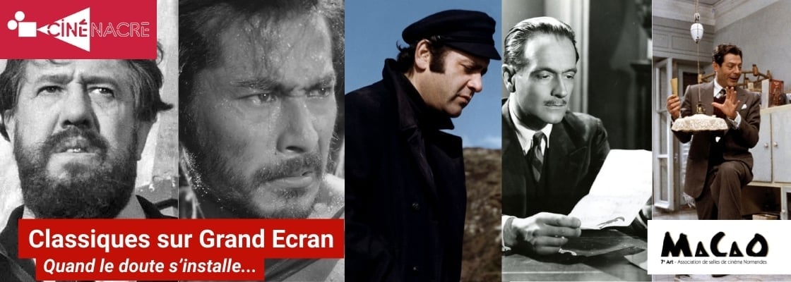 Classiques sur Grand Ecran - Cycle "Quand le doute s'installe..." (sept - déc 2025)
