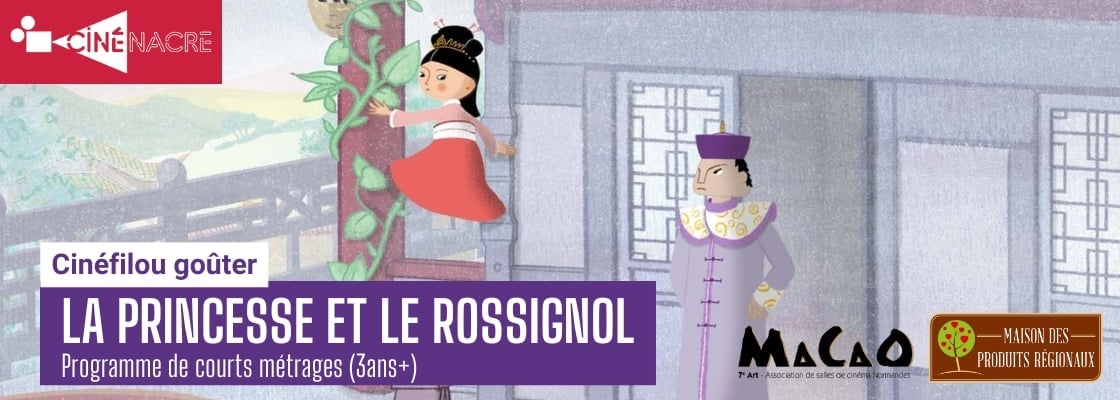 Cinéfilou goûter - La Princesse et le rossignol (dès 3 ans)