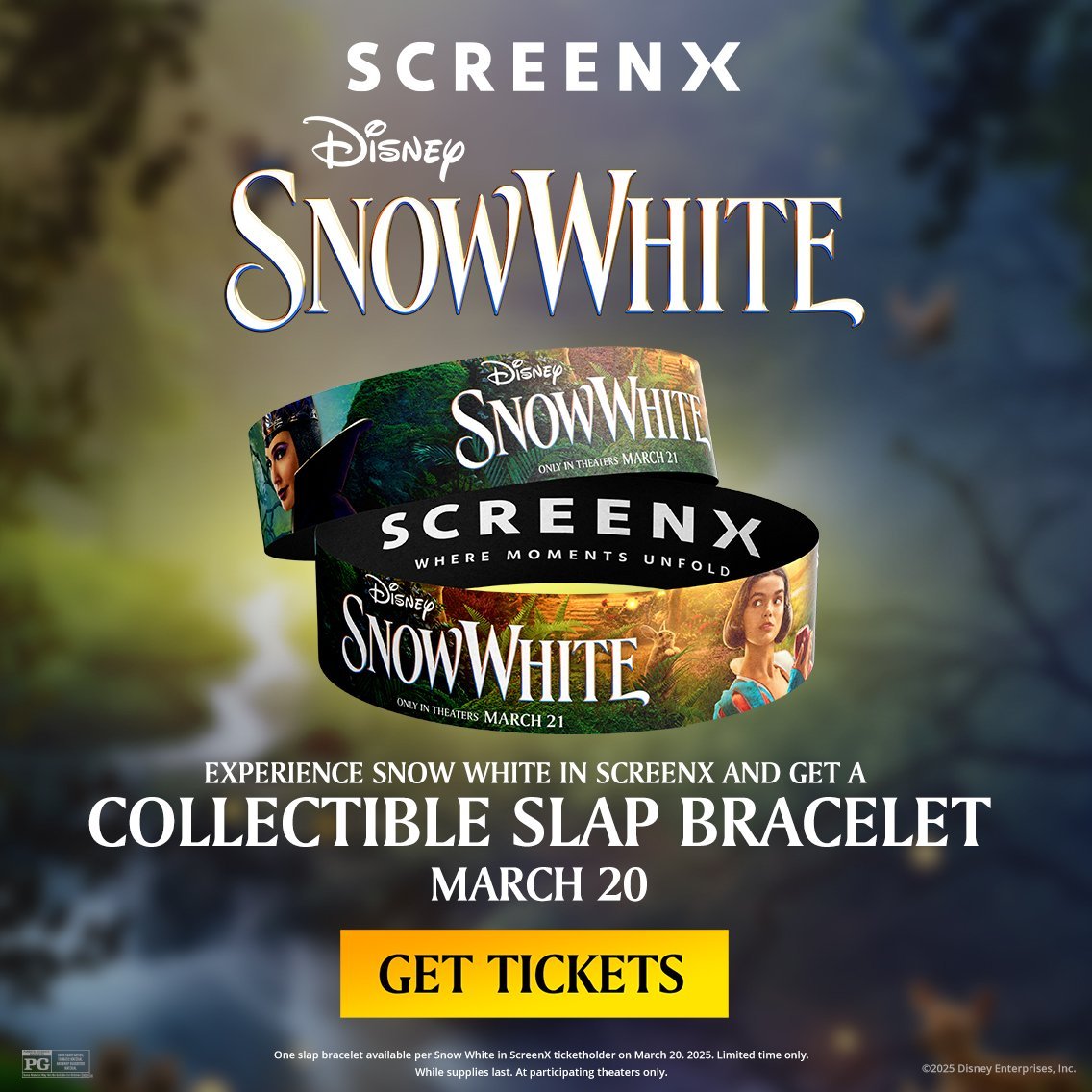 Snow White ScreenX Collectible Bracelet