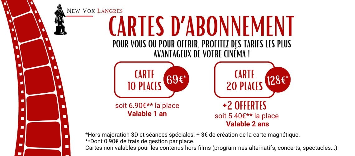 Les cartes d'abonnement