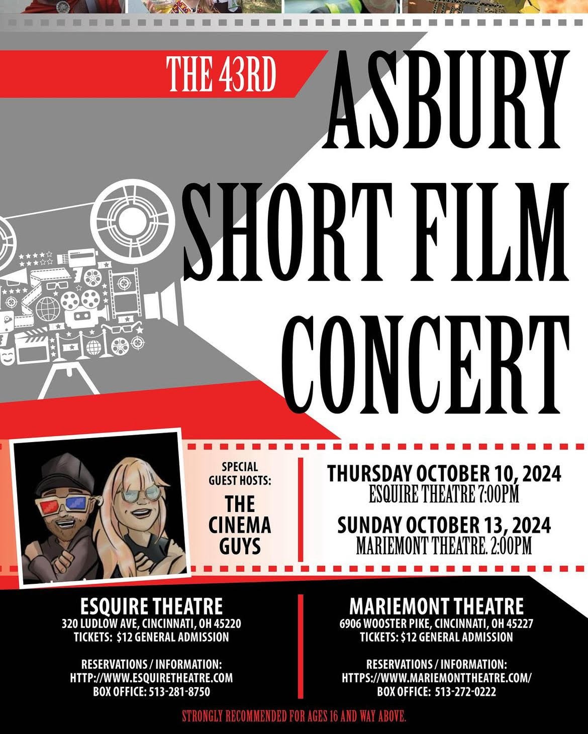 ASBURY SHORT FILM CONCERT