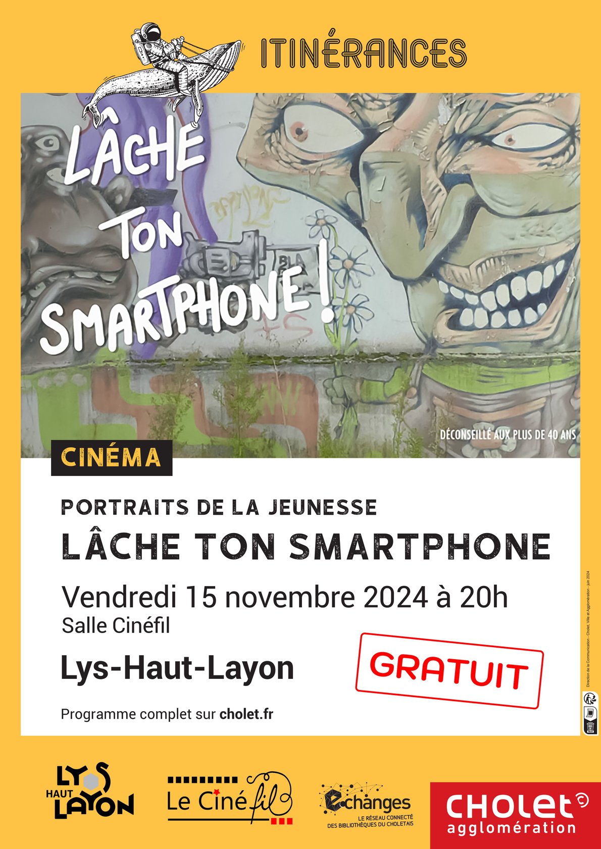 CINEDOC " LÂCHE TON SMARTPHONE "