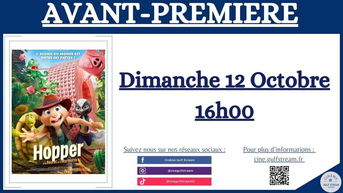 AVANT-PREMIERE : Hopper et le Secret de la Marmotte