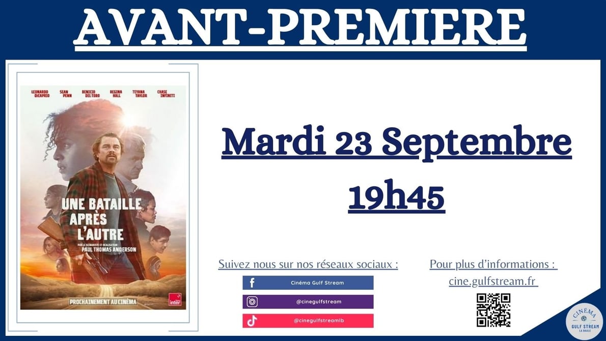 AVANT-PREMIERE : Une bataille après l'autre