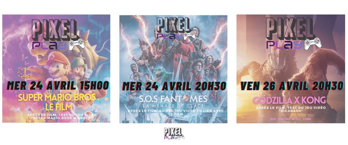 Soirées Pixel Play - Avril 2024
