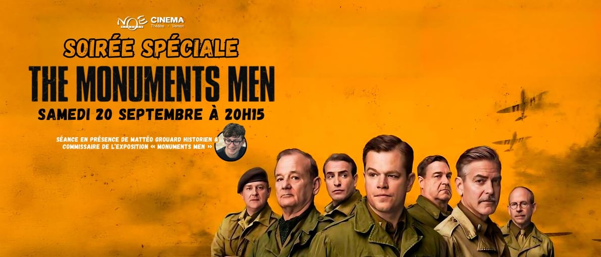 SOIRÉE SPÉCIALE - THE MONUMENTS MEN