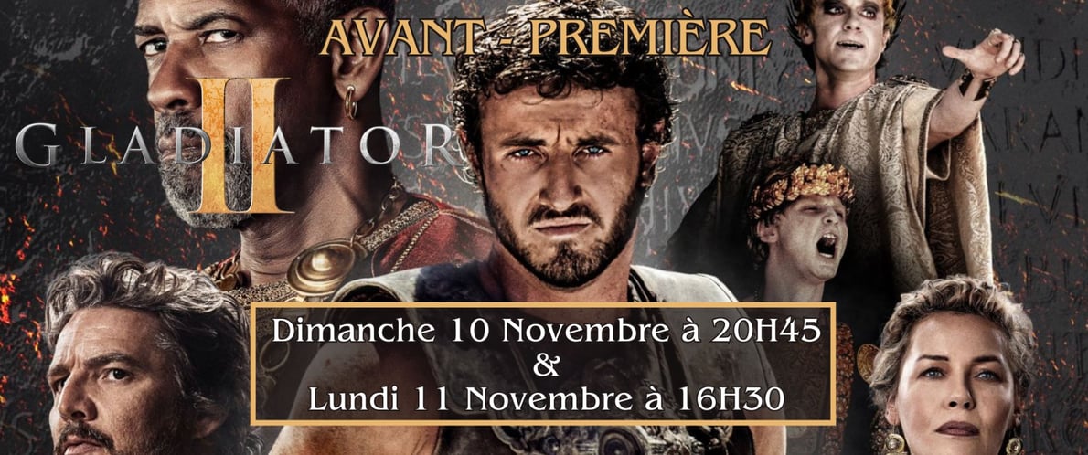 AVANT-PREMIÈRE GLADIATOR II