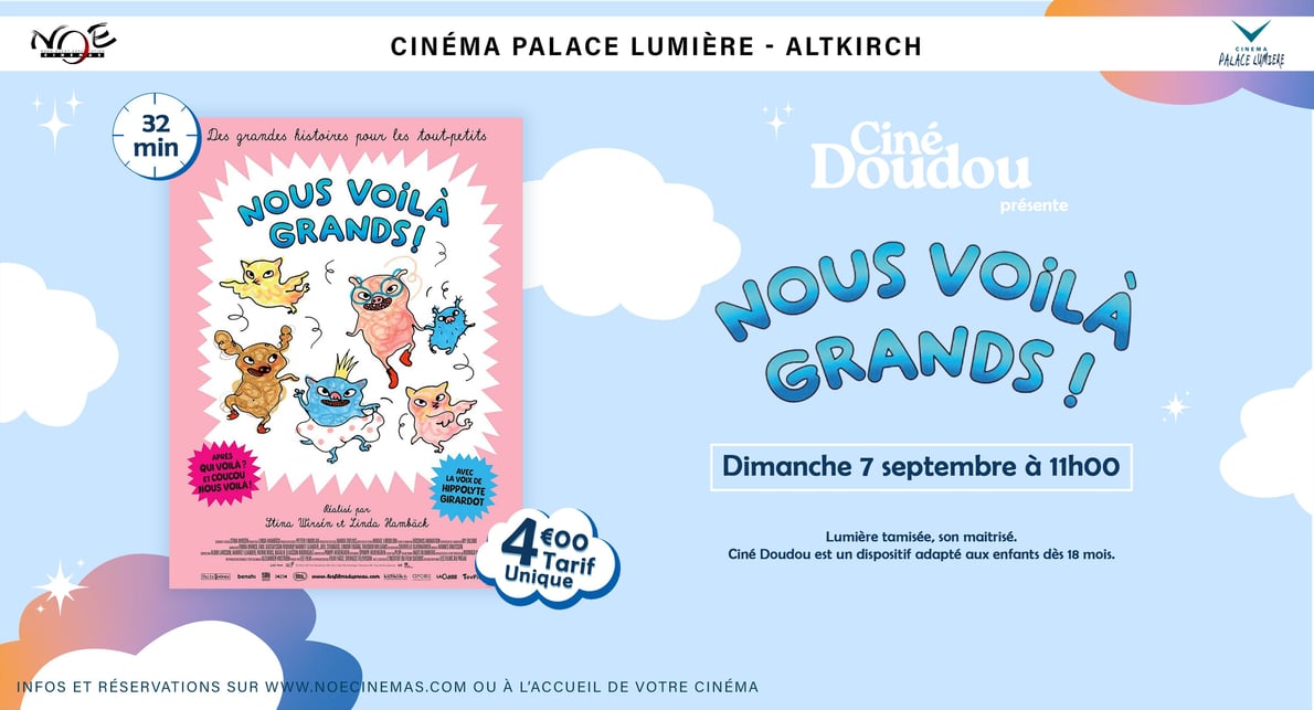 NOUS VOILÀ GRANDS !