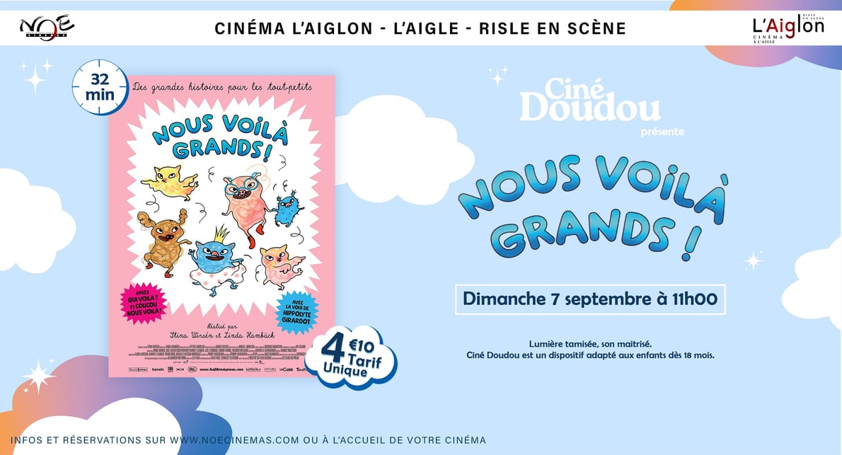 NOUS VOILÀ GRANDS !