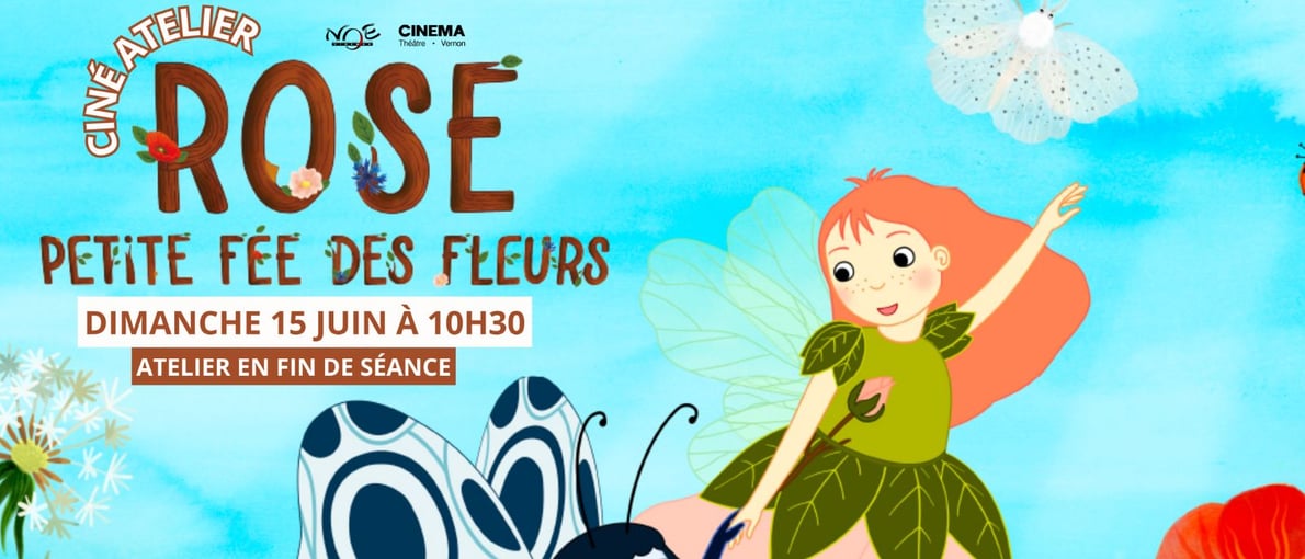 CINE ATELIER - ROSE PETITE FEE DES FLEURS