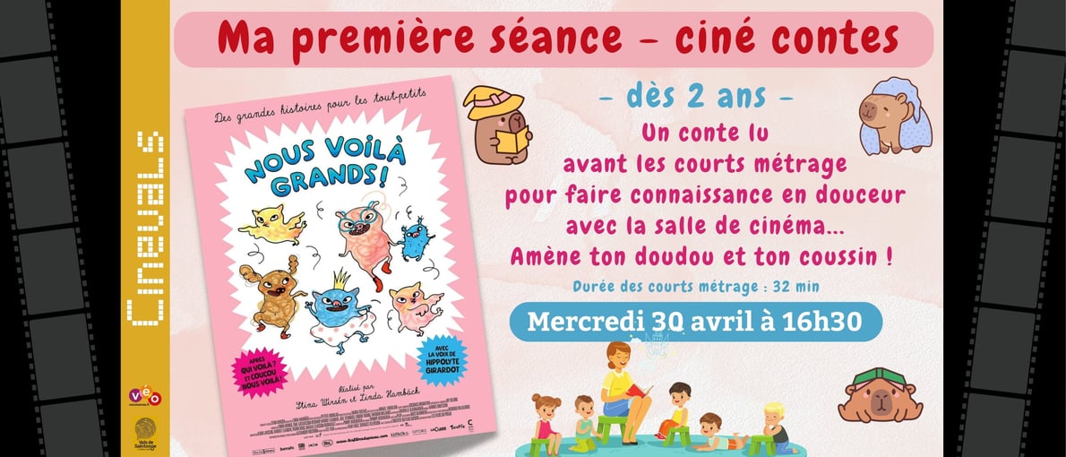 MA PREMIERE SEANCE - CINE CONTE
