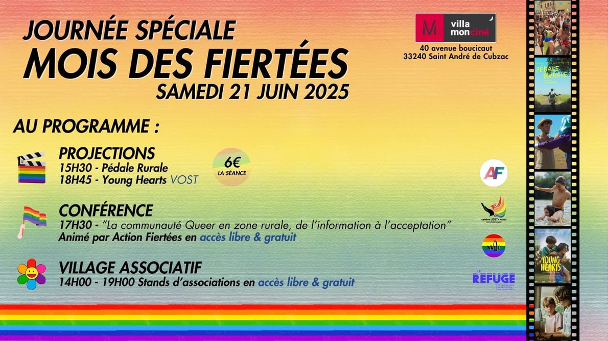 JOURNÉE SPÉCIALE : MOIS DES FIERTÉES
