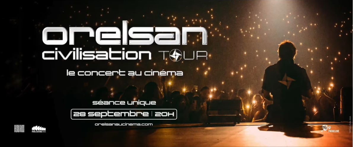 Orelsan Civilisation Tour au cinéma