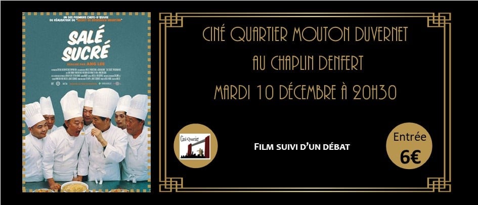 CINE QUARTIER MOUTON DUVERNET : SALE SUCRE