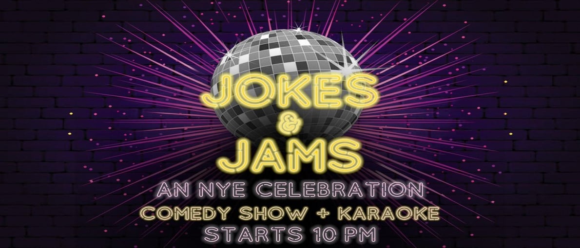 Jokes & Jams: An Unforgettable NYE Celebration!