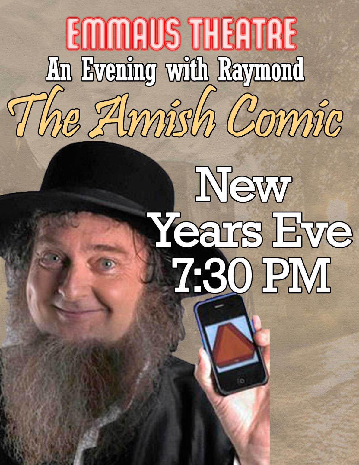 New Years Eve w/ Raymond the Amish Comic