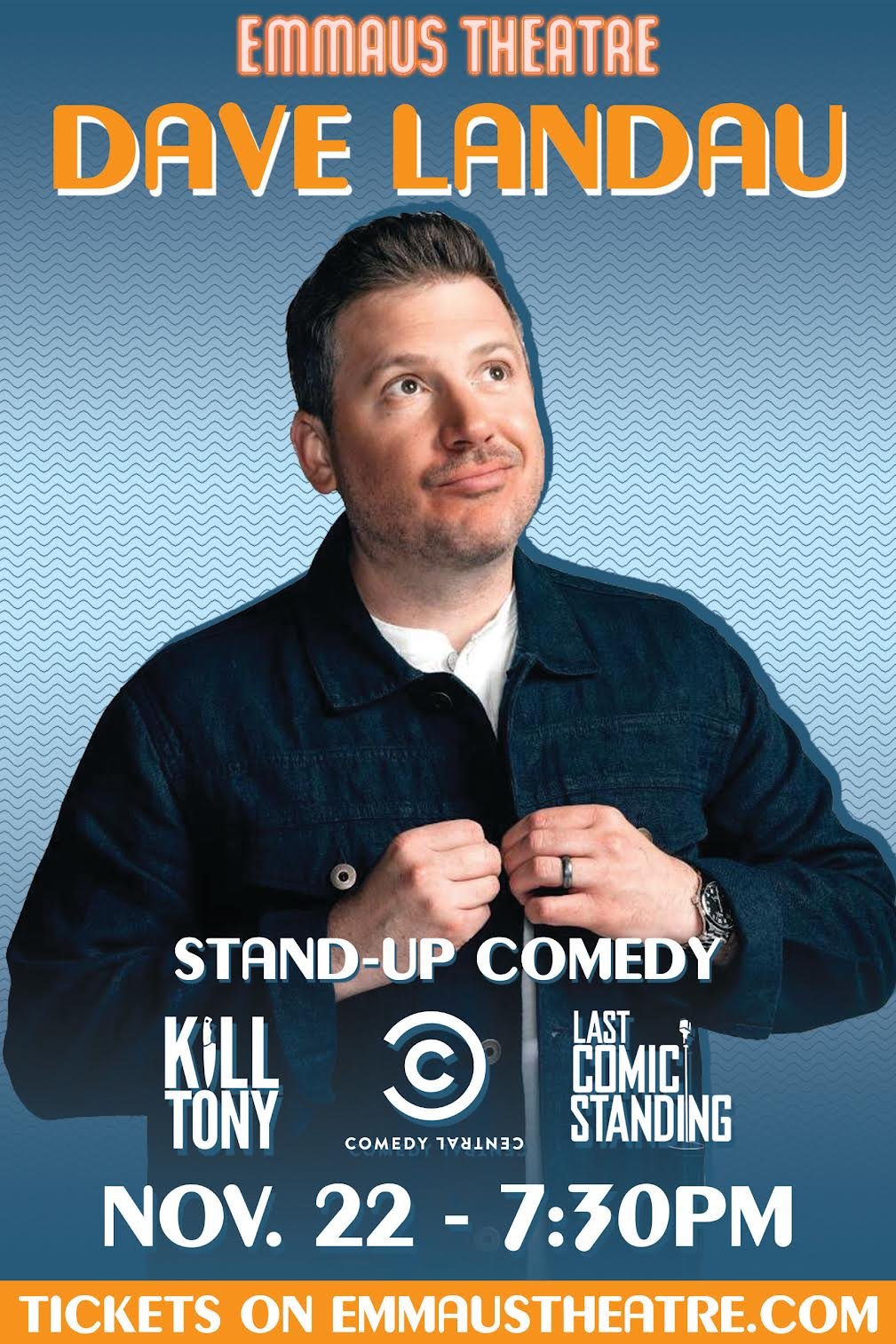 Dave Landau Live at Emmaus Theatre