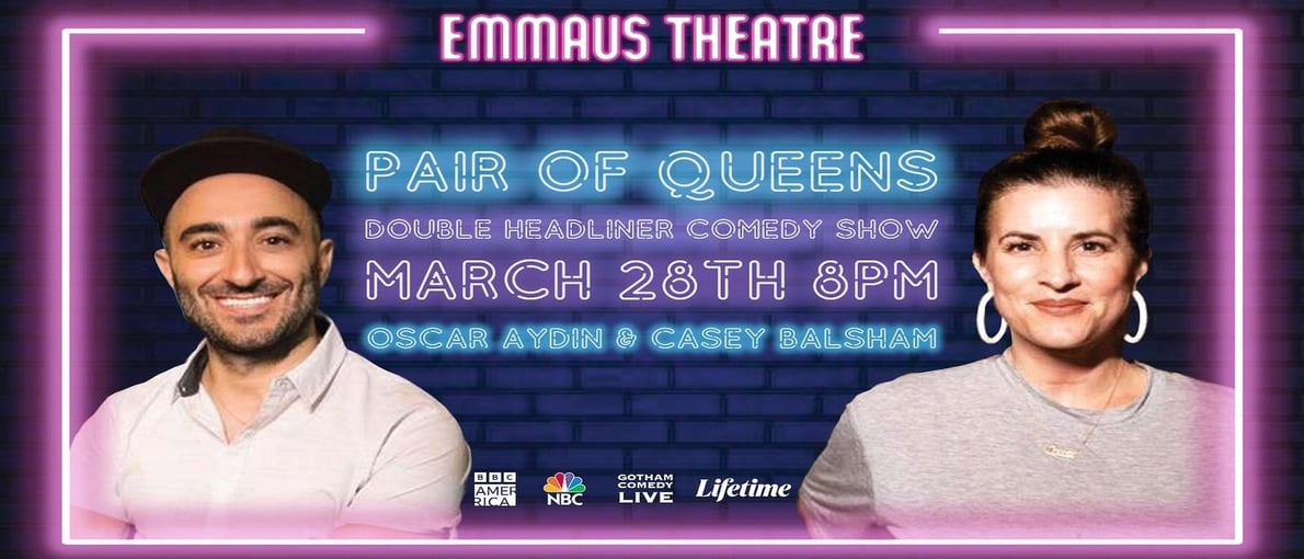 The Pair of Queens Tour – Live at The Emmaus Theatre!