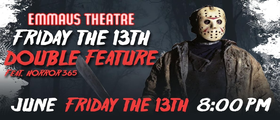 🔪 **Friday the 13th Part 1 & 2 Double Feature** 🔪