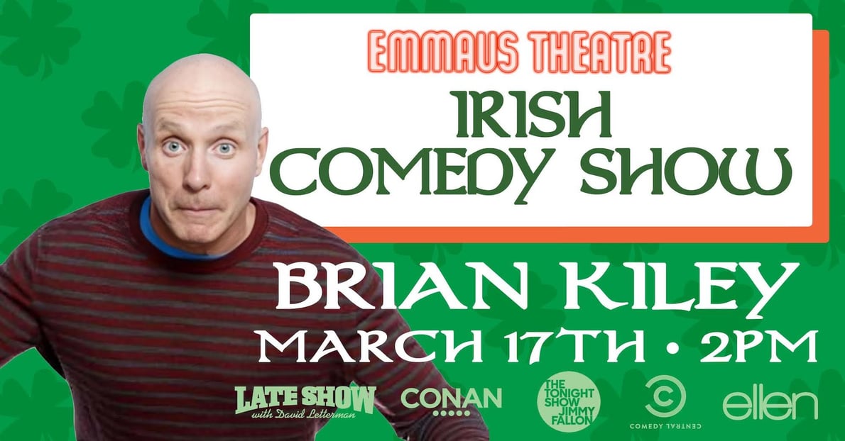 Irish Comedy Show with Emmy Award-Winner Brian Kiley