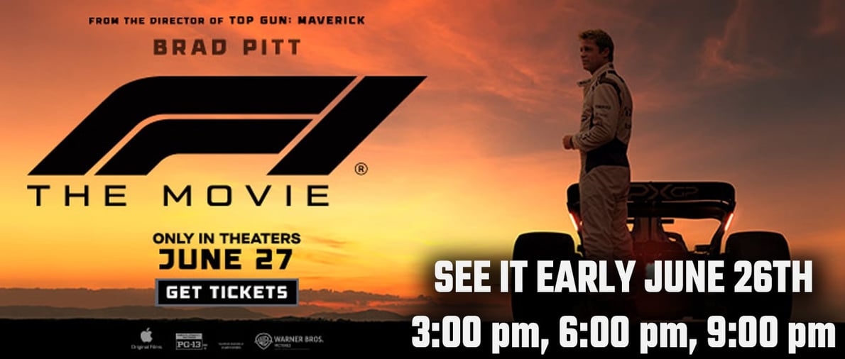 F1 The Movie - June 27