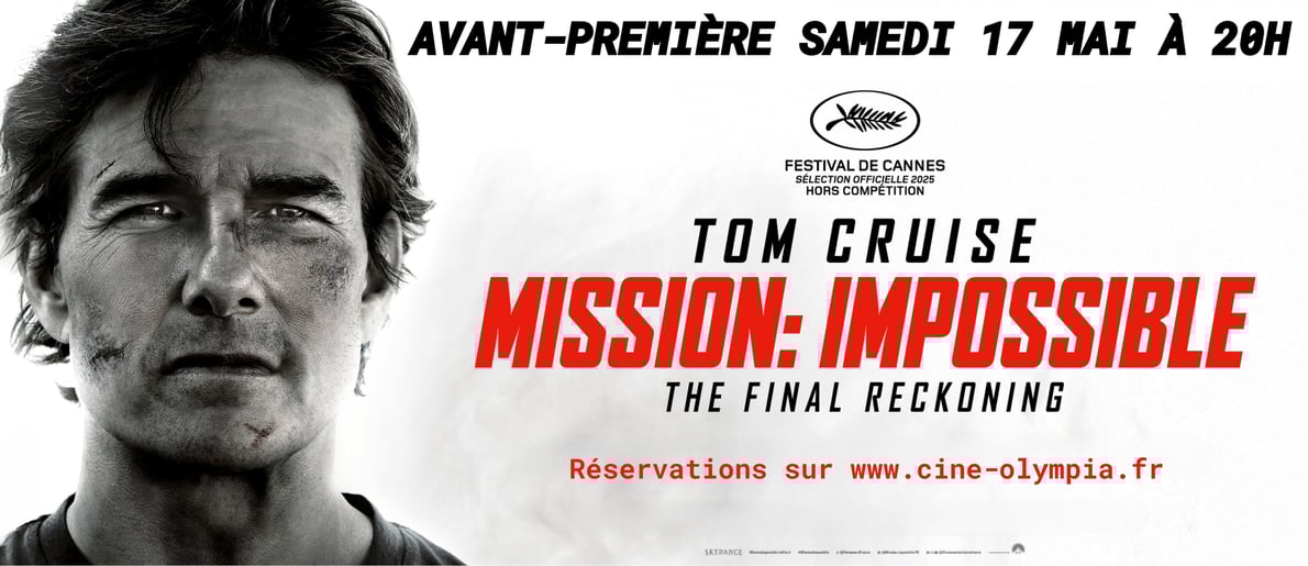  💥  Tom Cruise alias Ethan Hunt est de retour !