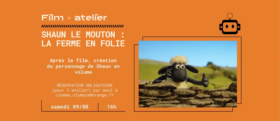 Shaun le mouton + atelier