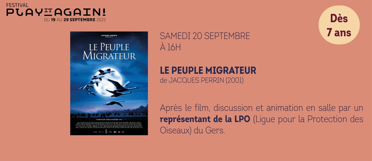 Le peuple migrateur + rencontre