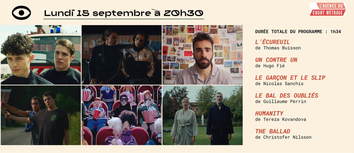 Programme de 6 courts métrages