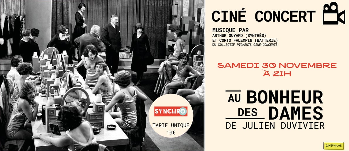 Ciné-concert avec 2 musiciens