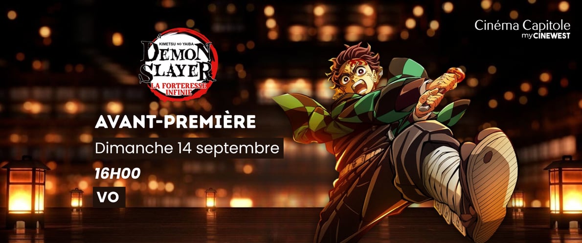 AVANT-PREMIERE I DEMON SLAYER : la forteresse infinie