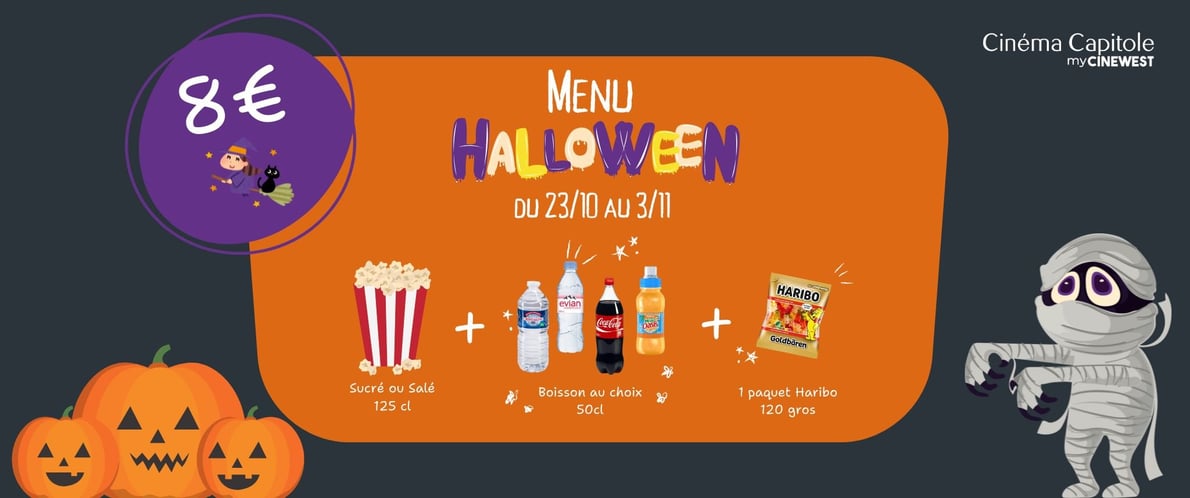 Menu Halloween 