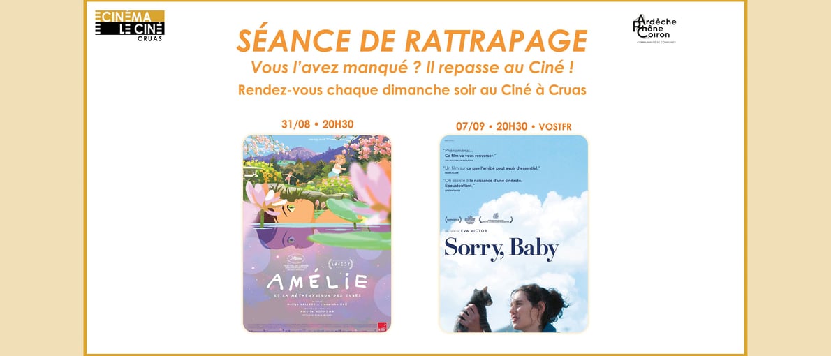 Séances de rattrapage au Ciné !