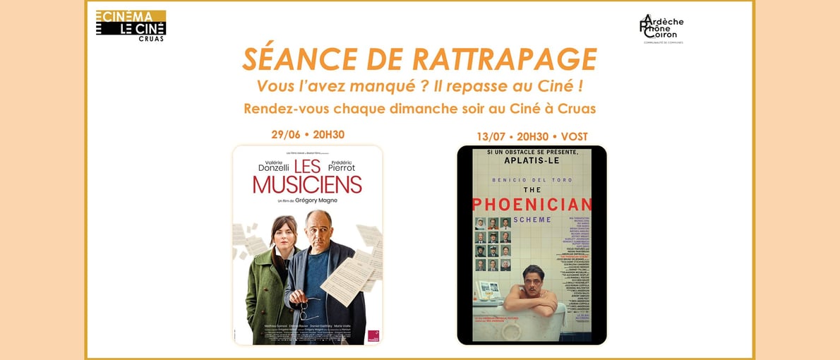 Séances de rattrapage au Ciné !
