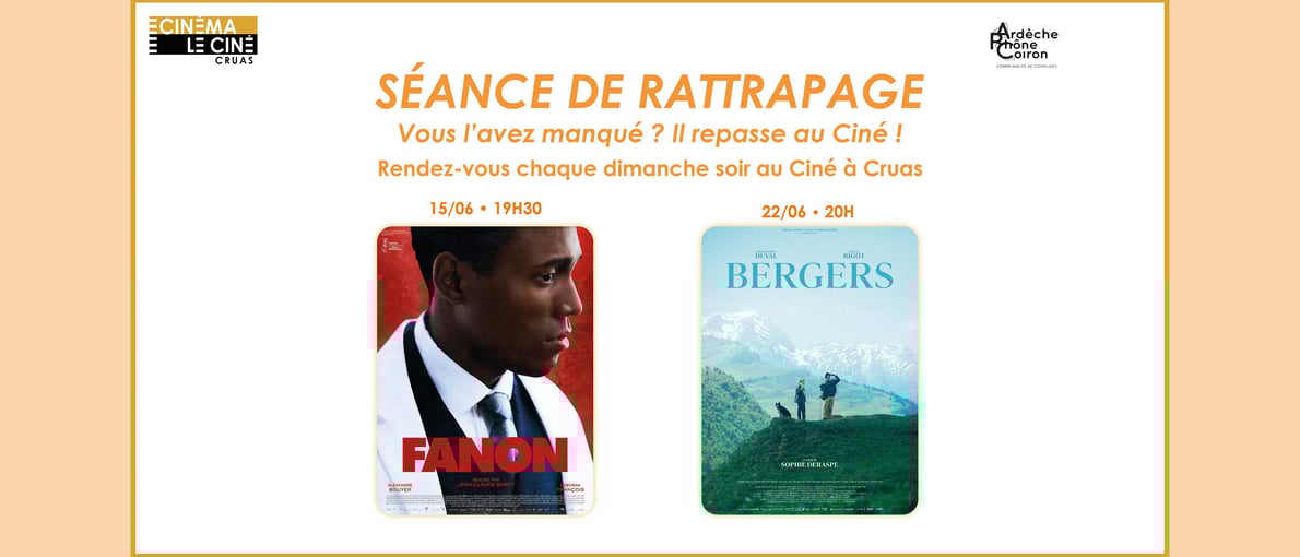 Séances de rattrapage au Ciné !