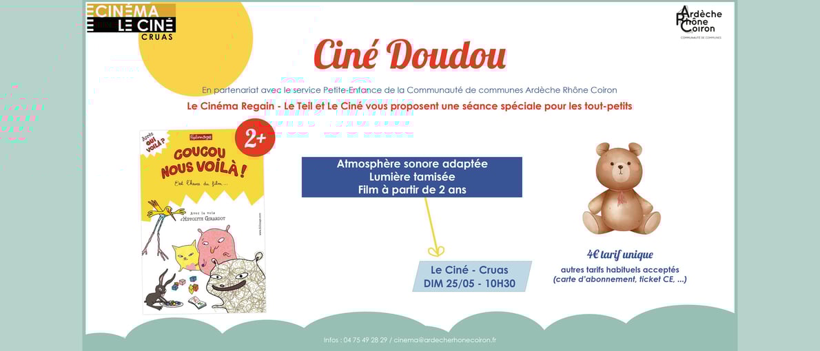 Ciné-doudou - Coucou nous voilà !