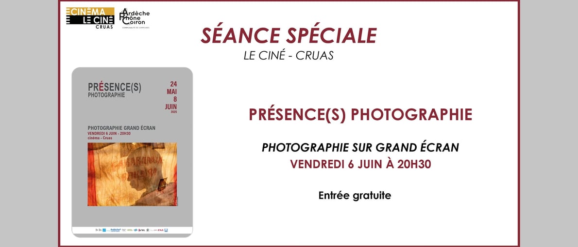 Présence(s) photographie - Projection gratuite