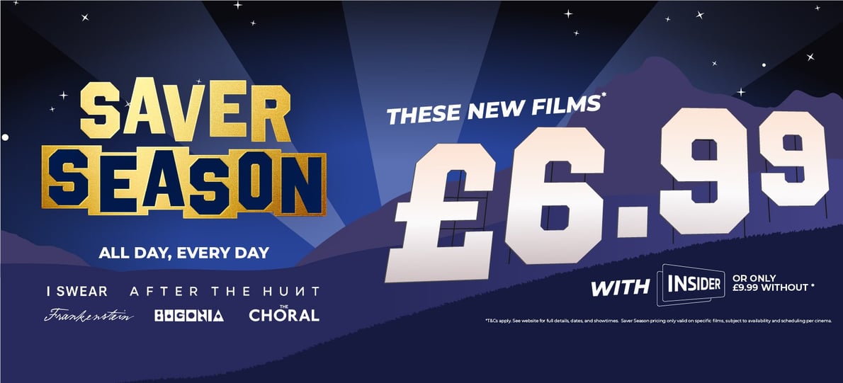 These new films £4.99 with Insider or £7.99 without!