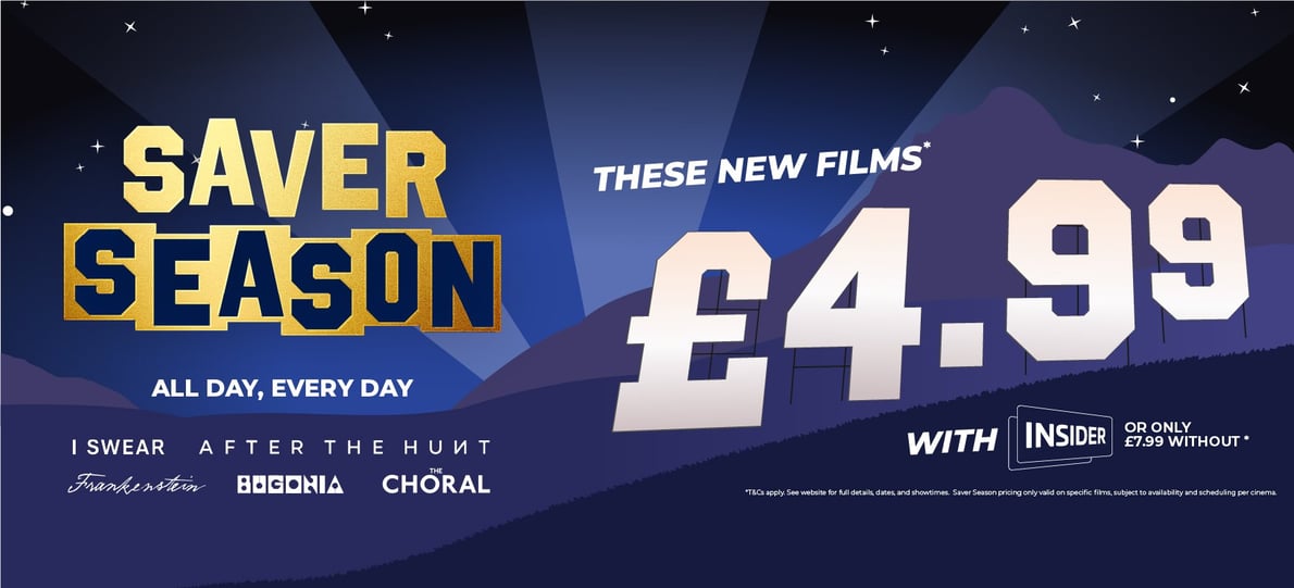 These new films £4.99 with Insider or £7.99 without!