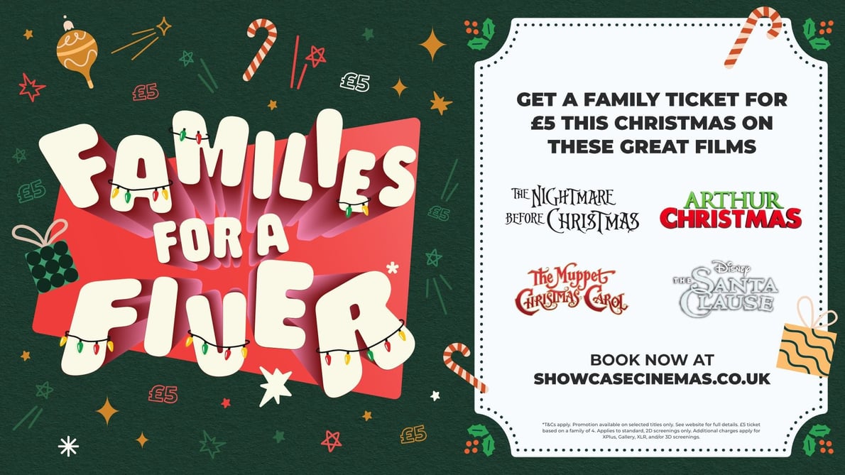 Get a family ticket for just £5 this holiday season!