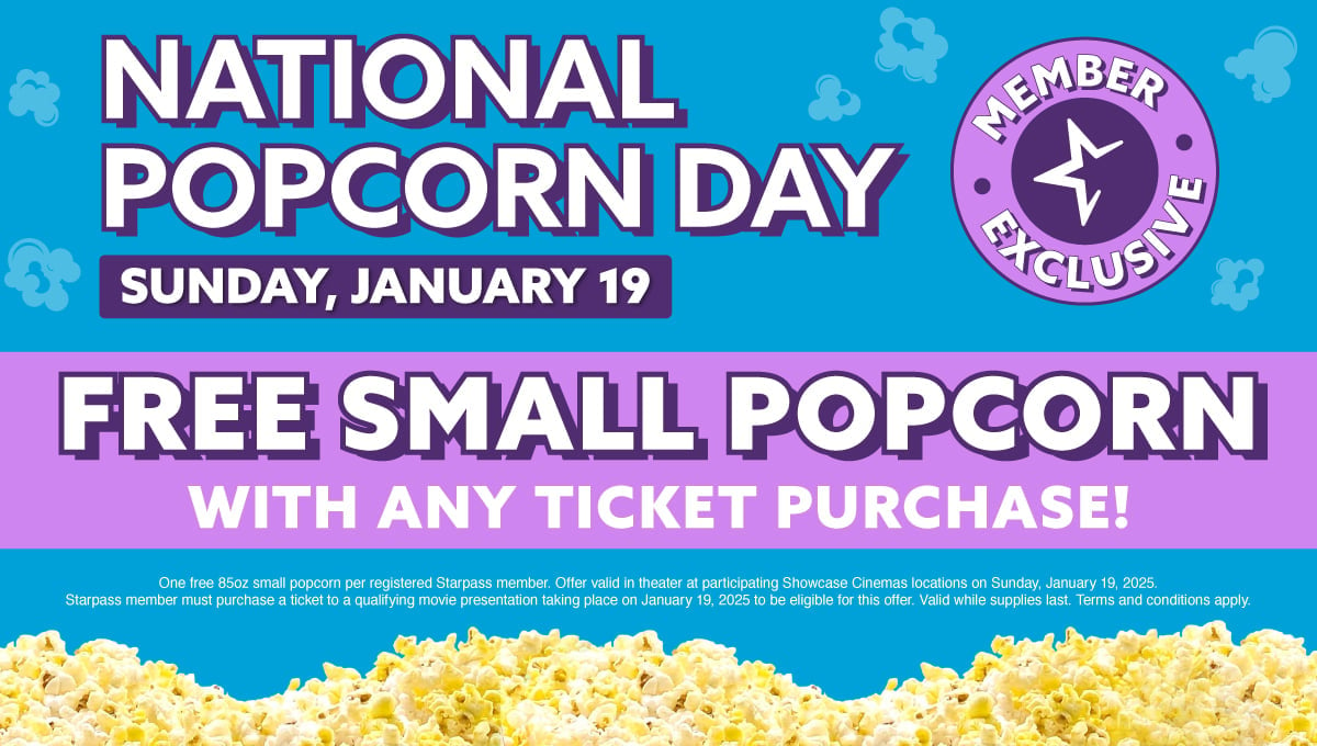 Join us in celebrating National Popcorn Day! 