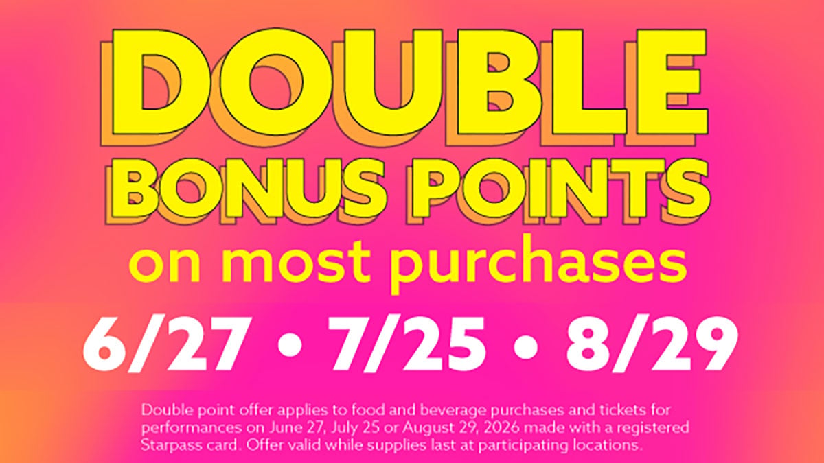 Starpass Saturdays Earn Double Points