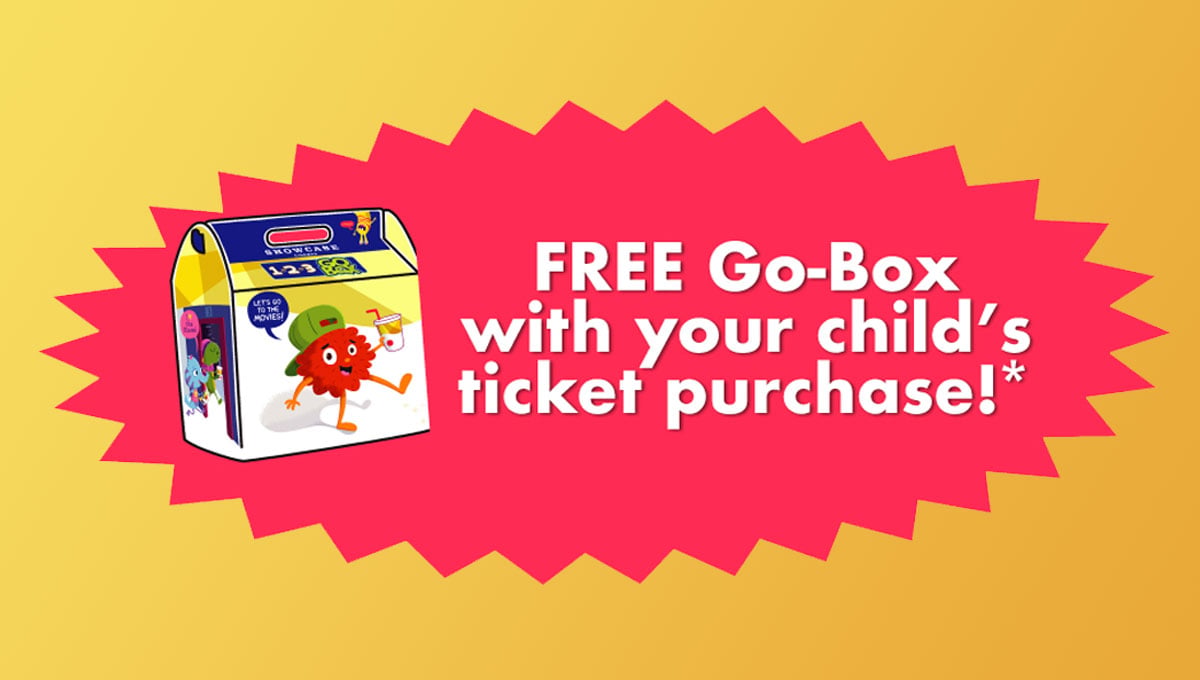 Free Go-Box with your child's ticket purchase