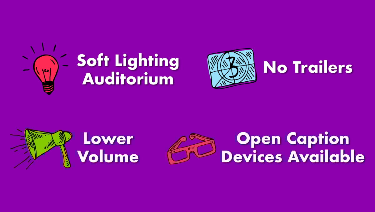 Sensory Sensitive Screenings at Showcase Cinemas description